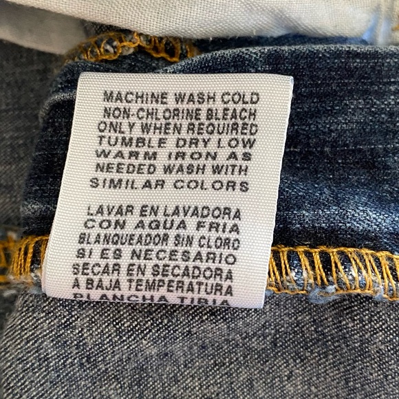 Vintage Ralph Lauren Stretch Saturday Bootcut Jeans Size 6x32 Denim Flare - Picture 9 of 13